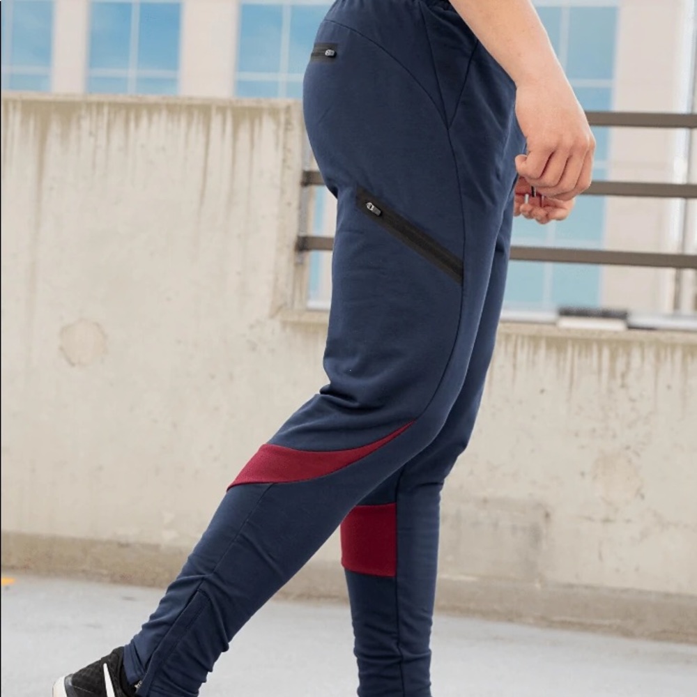 SUPERX Apparel Kent Joggers Large Heroes sweats NWT Men’s Navy